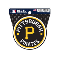 Pittsburgh Pirates Clean Cut Decal 3" x 4"