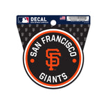 San Francisco Giants Clean Cut Decal 3" x 4"