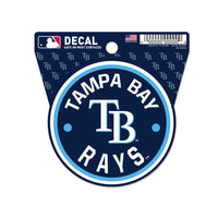 Tampa Bay Rays Clean Cut Decal 3" x 4"