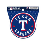 Texas Rangers Clean Cut Decal 3" x 4"