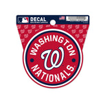 Washington Nationals Clean Cut Decal 3" x 4"