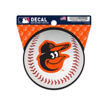 Baltimore Orioles Clean Cut Decal 3" x 4"