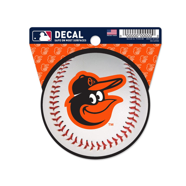 Baltimore Orioles Clean Cut Decal 3" x 4"