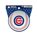 Chicago Cubs Clean Cut Decal 3" x 4"
