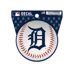 Detroit Tigers Clean Cut Decal 3" x 4"