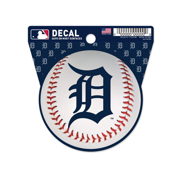 Detroit Tigers Clean Cut Decal 3" x 4"