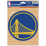 Golden State Warriors Die Cut Logo Magnet 6.25" x 9"