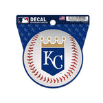 Kansas City Royals Clean Cut Decal 3" x 4"