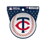 Minnesota Twins Clean Cut Decal 3" x 4"