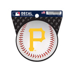 Pittsburgh Pirates Clean Cut Decal 3" x 4"