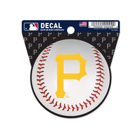 Pittsburgh Pirates Clean Cut Decal 3" x 4"