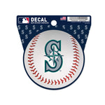 Seattle Mariners Clean Cut Decal 3" x 4"