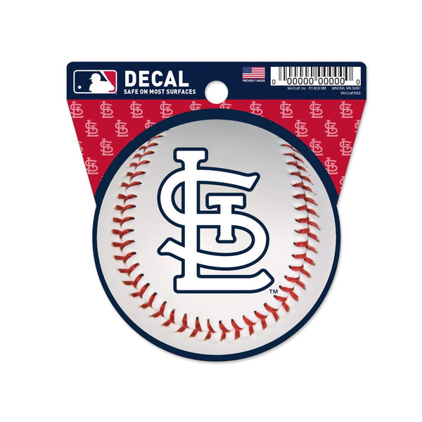 St. Louis Cardinals Clean Cut Decal 3" x 4"