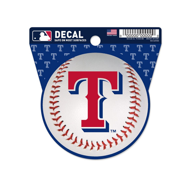 Texas Rangers Clean Cut Decal 3" x 4"