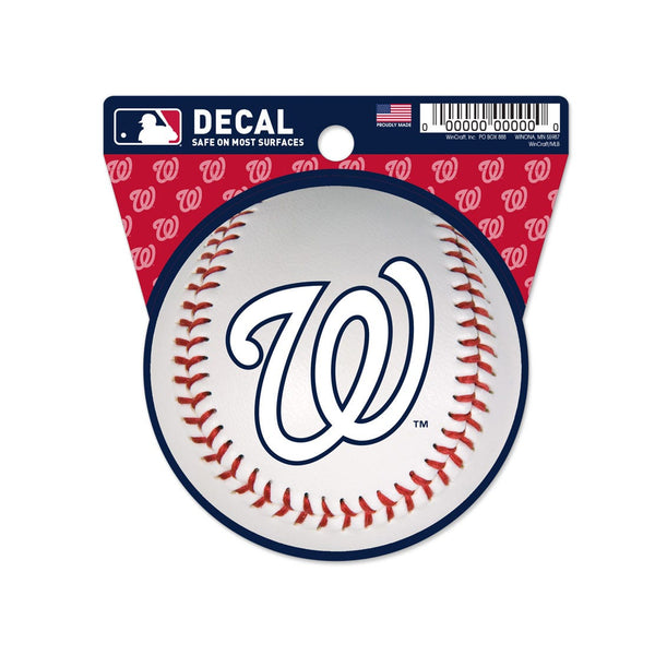 Washington Nationals Clean Cut Decal 3" x 4"