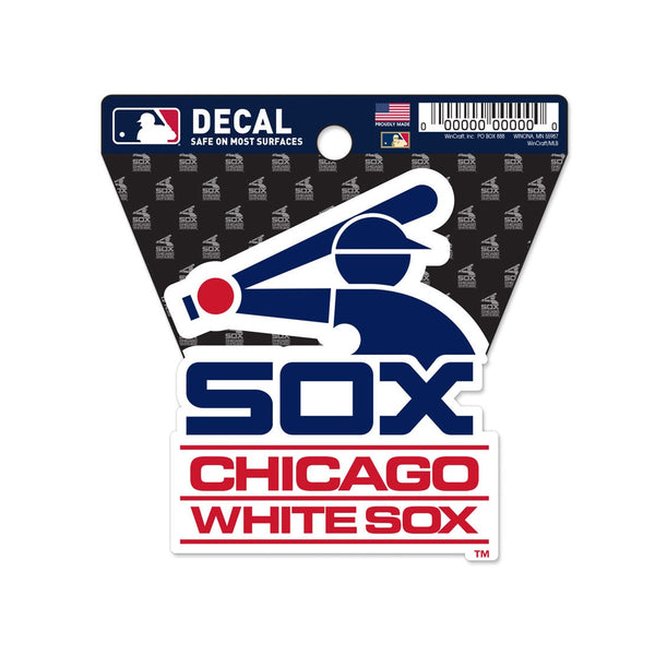 Chicago White Sox Clean Cut Decal 3" x 4"