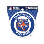 Detroit Tigers Clean Cut Decal 3" x 4"