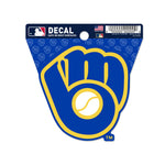 Milwaukee Brewers Clean Cut Decal 3" x 4"