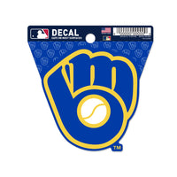 Milwaukee Brewers Clean Cut Decal 3" x 4"