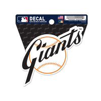 San Francisco Giants Clean Cut Decal 3" x 4"