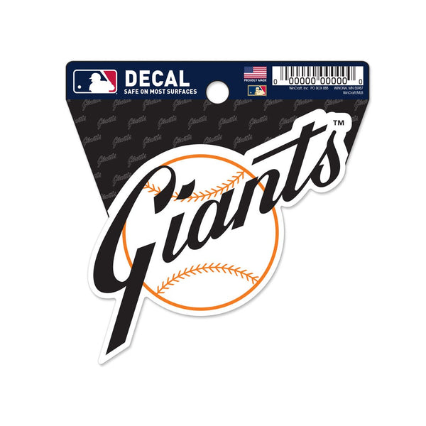 San Francisco Giants Clean Cut Decal 3" x 4"