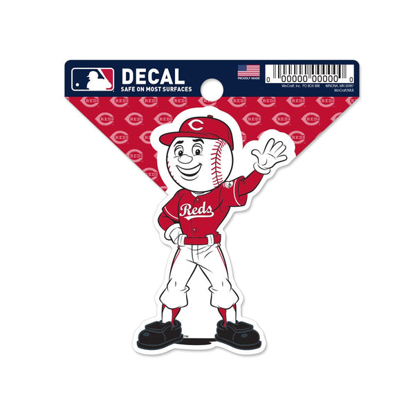 Cincinnati Reds Clean Cut Decal 3" x 4"