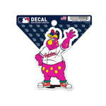 Cleveland Guardians Mascot MLB Clean Cut Decal 3" x 4"