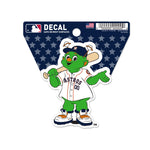 Houston Astros Mascot MLB Clean Cut Decal 3" x 4"