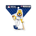 Kansas City Royals Mascot MLB Clean Cut Decal 3" x 4"