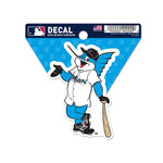 Miami Marlins Mascot MLB Clean Cut Decal 3" x 4"