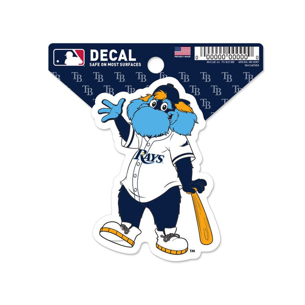 Tampa Bay Rays Mascot MLB Clean Cut Decal 3" x 4"