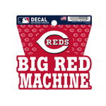 Cincinnati Reds Clean Cut Decal 3" x 4"