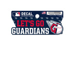Cleveland Guardians Clean Cut Decal 3" x 4"