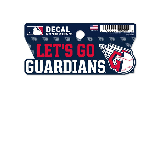 Cleveland Guardians Clean Cut Decal 3" x 4"