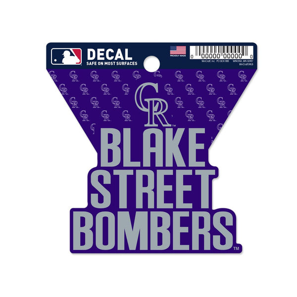 Colorado Rockies Clean Cut Decal 3" x 4"