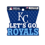 Kansas City Royals Clean Cut Decal 3" x 4"