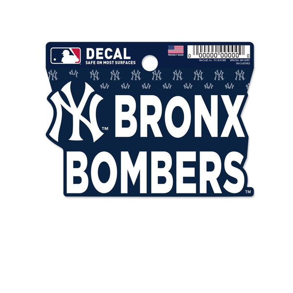 New York Yankees Clean Cut Decal 3" x 4"
