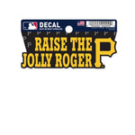 Pittsburgh Pirates Clean Cut Decal 3" x 4"