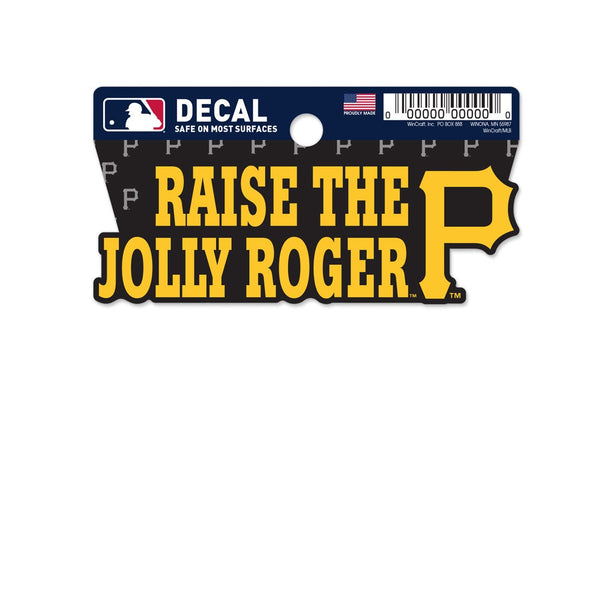 Pittsburgh Pirates Clean Cut Decal 3" x 4"