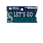 Seattle Mariners Clean Cut Decal 3" x 4"