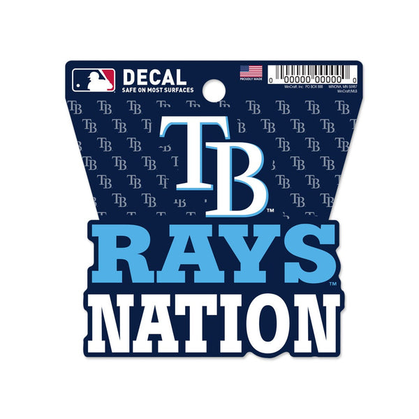 Tampa Bay Rays Clean Cut Decal 3" x 4"