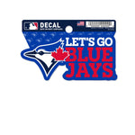 Toronto Blue Jays Clean Cut Decal 3" x 4"
