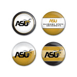 Wholesale-Alabama State Hornets Button 4 Pack 1 1/4" Rnd