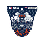 Detroit Tigers Clean Cut Decal 3" x 4"