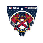 Atlanta Braves Clean Cut Decal 3" x 4"