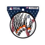 Detroit Tigers Clean Cut Decal 3" x 4"