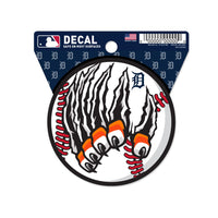Detroit Tigers Clean Cut Decal 3" x 4"