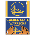 Golden State Warriors Rectangle Magnet, 2pack 2" x 3"