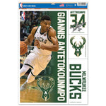 Milwaukee Bucks Multi Use Decal 11" x 17" Giannis Antetokounmpo
