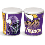 Minnesota Vikings Gift Tin tapered 3 gallon